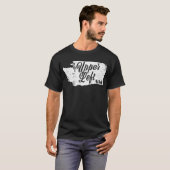 Russisch bovenaan - Noordwest-pnw-cadeau voor de s T-shirt (Voorkant volledig)