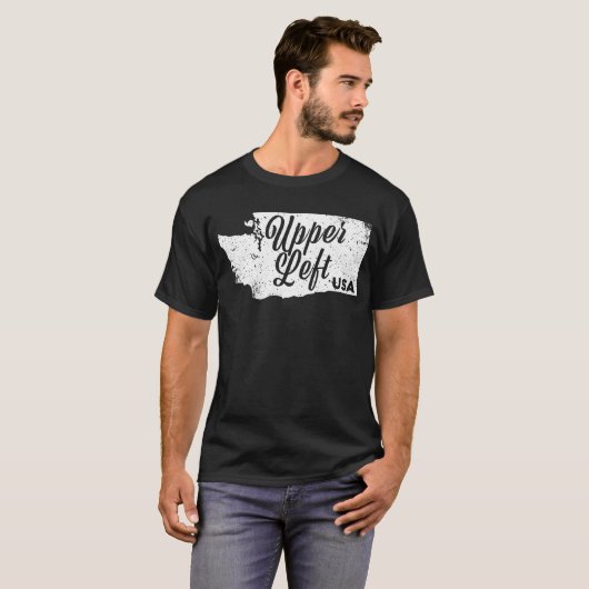 Russisch bovenaan - Noordwest-pnw-cadeau voor de s T-shirt (Voorkant volledig)