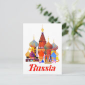 Russisch Briefkaart van het klassieke reisverkeer (Staand voorkant)