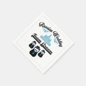 Russisch bruiloft, Team Groom. Servetten (Hoek)