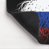 Russisch-Canadese vlag voor boomstammen Muismat (Hoek)