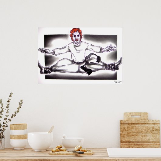 Russisch De Nutcracker Ballet Poster (Keuken)