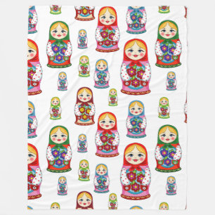 Russisch Dolls-deken Fleece Deken