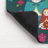 Russisch Dolls Green Muismat (Hoek)