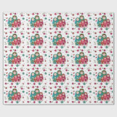 Russisch Dolls Wrapping Paper Cadeaupapier (Vlak)