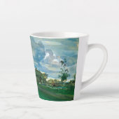 Russisch dorp Valentin Serov Latte Mok (Rechts)