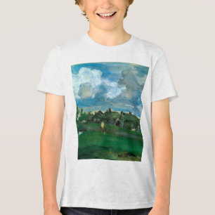 Russisch dorp Valentin Serov Tri-Blend Shirt