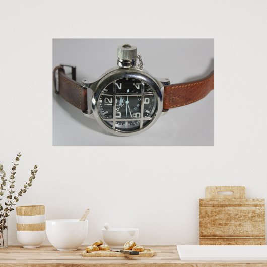 Russisch duikhorloge poster (Keuken)