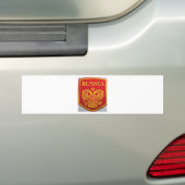 russisch embleem george en dragon bumpersticker (Op auto)