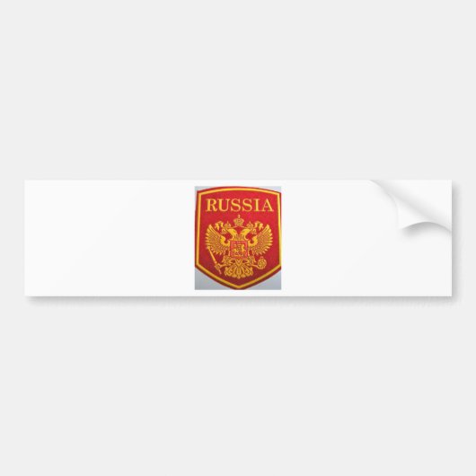 russisch embleem george en dragon bumpersticker (Voorkant)