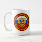 Russisch Embleem Koffiemok (Links)