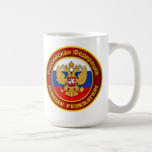 Russisch Embleem Koffiemok (Rechts)