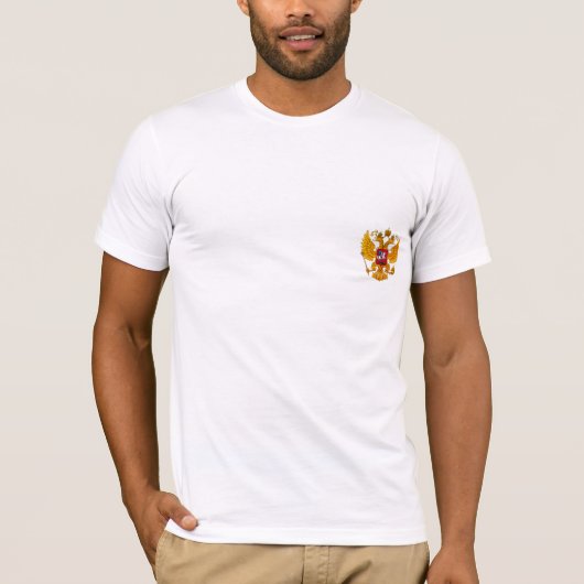 russisch embleem t-shirt (Voorkant)