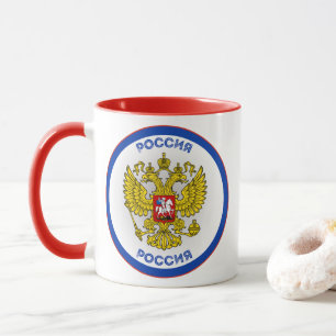 Russisch Erfgoed Embleem Mok
