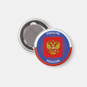 Russisch erfgoedembleem magneet (Voorkant / Achterkant)