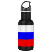 Russisch Flag Liberty Bottle Waterfles (Voorkant)