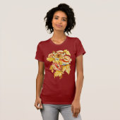 Russisch Floral T-shirt (Voorkant volledig)