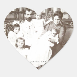  Russisch Foto "Imperator Nikolay 2" Hart Sticker