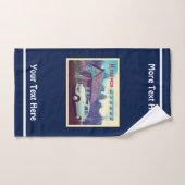 Russisch GAZ M-20 auto en Dacha Handdoek (Handdoek)