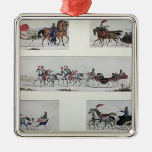 Russisch geslepen hoezen metalen ornament