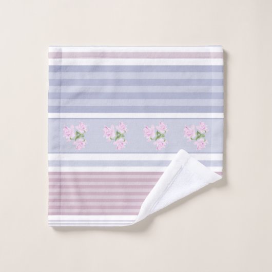 Russisch, gestreept, lappendeken bad handdoek (Wasdoekje)