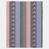 Russisch, gestreept, lappendeken fleece deken (Voorkant)