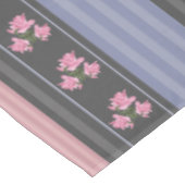 Russisch, gestreept, lappendeken tafelkleed (Gekanteld)