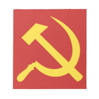 Russisch hamer- en sikkelNotitieblok