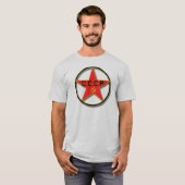 Russisch, Hammer en Sickle, Red Star T-Shirt (Voorkant volledig)