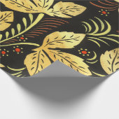 Russisch hohloma-pakpapier cadeaupapier (Hoek)