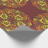 Russisch hohloma-pakpapier cadeaupapier (Hoek)