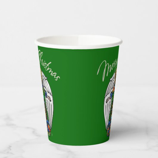 Russisch Icon Guardian Angel voor Kerstmis Papieren Bekers (Links)