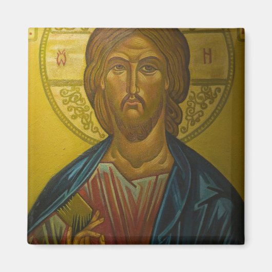 Russisch icoon in de Kerk van St. Sophia / Magneet (Voorkant)