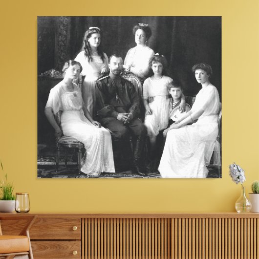Russisch keizerlijke familie, Huis van Romanov (19 Canvas Afdruk (Insitu (Woonkamer))