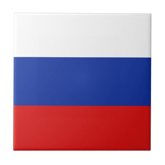 Russisch keramisch schild tegeltje (Voorkant)