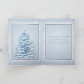 Russisch Kerstfeest - Vader Frost en Snegurochka Feestdagen Kaart (Binnen)