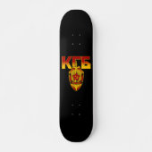 Russisch KGB Badge Sovjettijdperk Persoonlijk Skateboard (Voorkant)