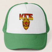 Russisch KGB Badge Sovjettijdperk Trucker Pet (Voorkant)