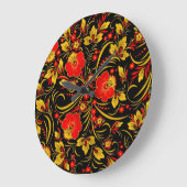 Russisch khokhloma grote klok (Hoek)