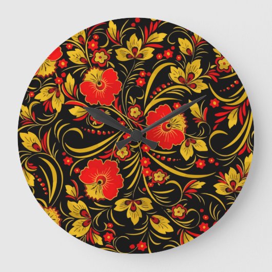 Russisch khokhloma grote klok (Voorkant)