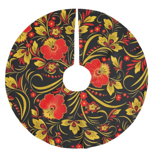 Russisch khokhloma kerstboom rok (Voorkant)