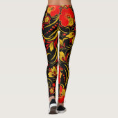 Russisch khokhloma leggings (Achterkant)