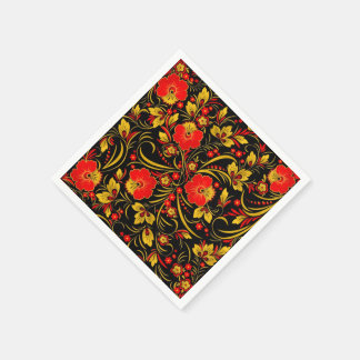 Russisch khokhloma servet