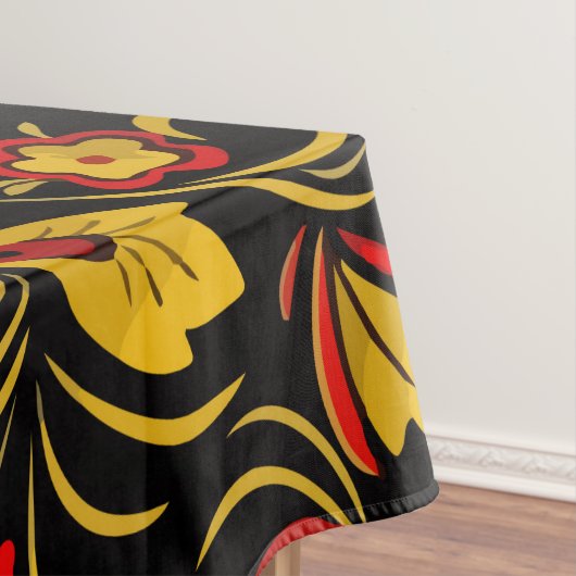 Russisch khokhloma tafelkleed (Voorbeeld)