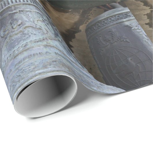 Russisch Klok foto inpakpapier, 30 in x 6 ft Cadeaupapier (Rol Hoek)