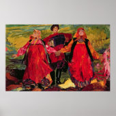 Russisch kruiper zingen poster (Voorkant)