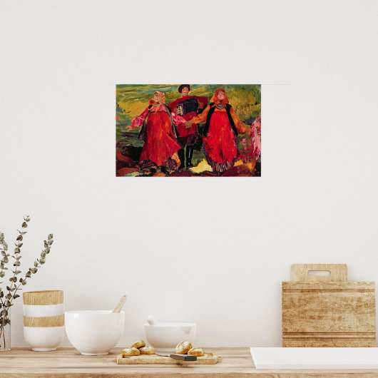 Russisch kruiper zingen poster (Keuken)