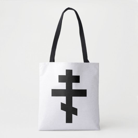 russisch kruis - orthodoxe kerk religie - symbool tote bag (Voorkant)