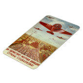 Russisch Luchtvaart Propaganda magneet (Linkerzijde)