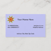 Russisch Matryoshka Doll Visitekaartjes (Achterkant)